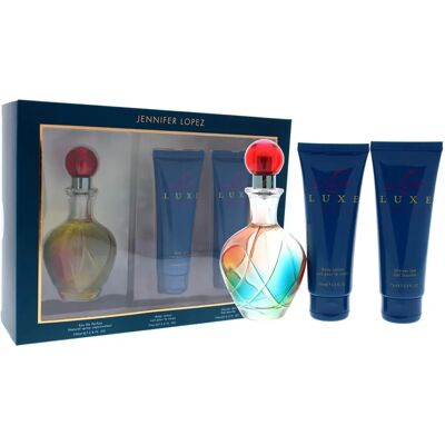 Jennifer Lopez Live Luxe Gift Set - Eau de Parfum, Body Lotion & Shower Gel Jennifer Lopez Live Luxe Gift Set - Eau de Parfum, Body Lotion & Shower Gel