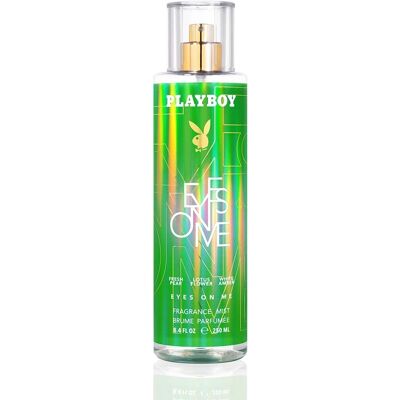 Playboy Eyes on Me Fragrance Mist - Vegan, 250ml, Bold scent Playboy Eyes on Me Fragrance Mist - Vegan, 250ml, Bold scent