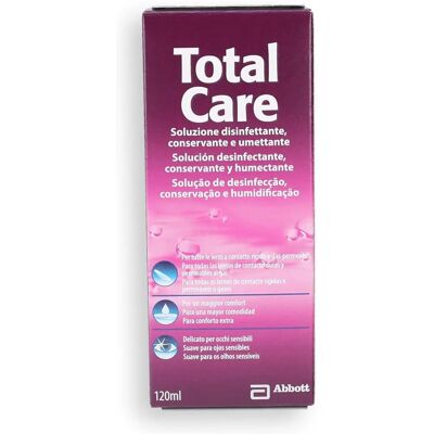 Soluzione Total Care per Lenti a Contatto - Disinfezione & Idratazione - 120ml Soluzione Total Care per Lenti a Contatto - Disinfezione & Idratazione - 120ml