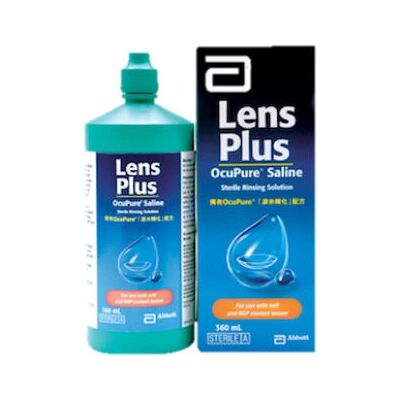 Solution saline AMO Lens Plus OcuPure - 360ml Solution saline AMO Lens Plus OcuPure - 360ml