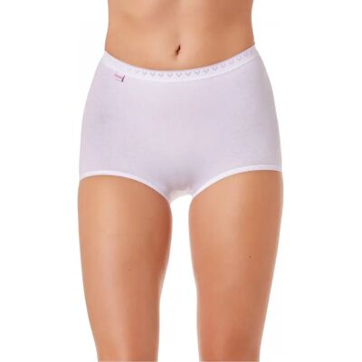 Camille White Maxi Briefs - Comfort Classic Max Briefs - Women’s Cotton 3-Pack Camille White Maxi Briefs - Comfort Classic Max Briefs - Women’s Cotton 3-Pack