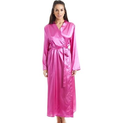 Camille Pink Satin Nightgown - Dress & Robe Camille Pink Satin Nightgown - Dress & Robe