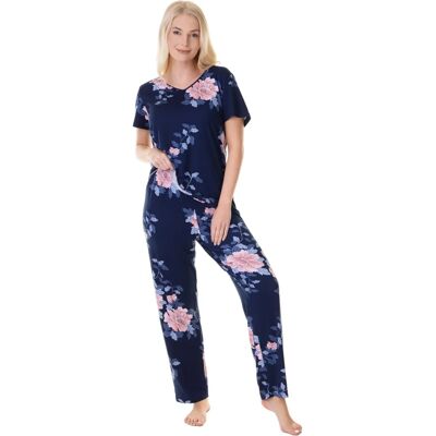 Camille Lightweight Floral Print Pyjama Set - Pyjama Set Camille Lightweight Floral Print Pyjama Set - Pyjama Set