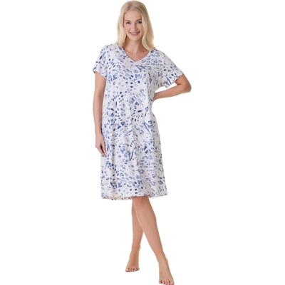 Camille Lightweight Floral Nightdress - Women’s Summer Sleepwear Camille Lightweight Floral Nightdress - Women’s Summer Sleepwear
