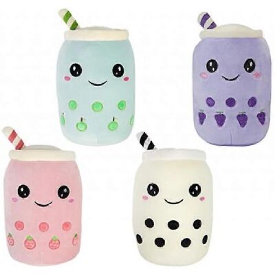 Mochi Pop 25cm Vanille Boba Bubble Tea Creme Plüsch - Plüschtier Mochi Pop 25cm Vanille Boba Bubble Tea Creme Plüsch - Plüschtier