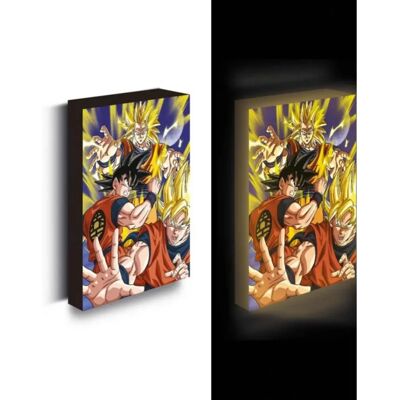 Pyramid International Goku Evolution Leinwanddruck - 40x30 cm - Dragon Ball Z Pyramid International Goku Evolution Leinwanddruck - 40x30 cm - Dragon Ball Z