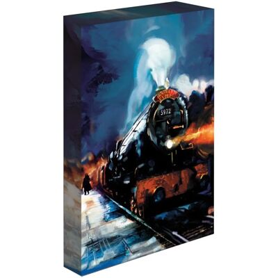 Pyramid Harry Potter Leinwanddruck Espresso - Poster Pyramid Harry Potter Leinwanddruck Espresso - Poster