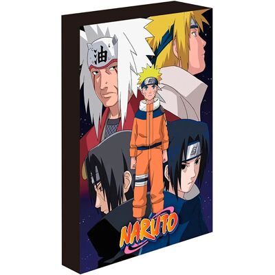 Pyramidální plakát Naruto Shippuden - 30x40 cm s LED osvětlením Pyramidální plakát Naruto Shippuden - 30x40 cm s LED osvětlením