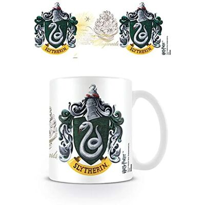 Harry Potter MG22059 Slytherin Crest Mug - Ceramic - White Harry Potter MG22059 Slytherin Crest Mug - Ceramic - White