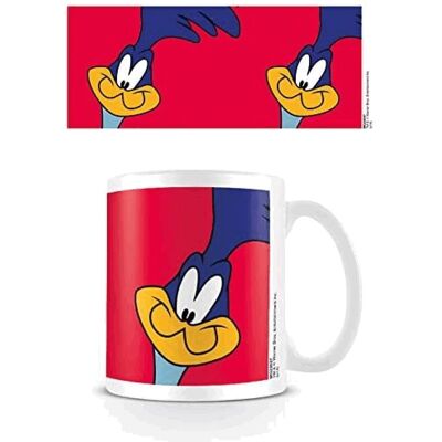 Tasse Looney Tunes Roadrunner - Tasse transparente - Marchandise officielle - Publicité Tasse Looney Tunes Roadrunner - Tasse transparente - Marchandise officielle - Publicité