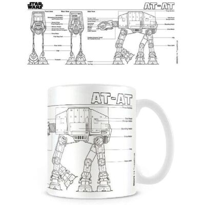 Pyramid International Star Wars AT-AT Sketch Muki - 315ml Pyramid International Star Wars AT-AT Sketch Muki - 315ml