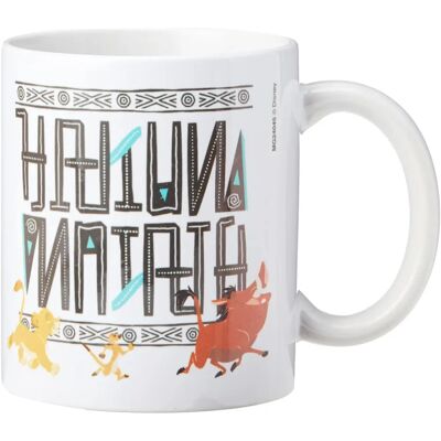 Disney Le Roi Lion Tasse Hakuna Matata en céramique Disney Le Roi Lion Tasse Hakuna Matata en céramique