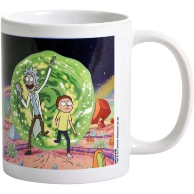 Pyramid International Rick and Morty Mug Portal - Multi-Color - Mug Pyramid International Rick and Morty Mug Portal - Multi-Color - Mug