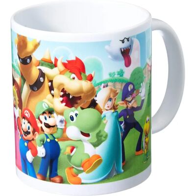 Pyramid International Super Mario Mushroom Kingdom Mug - Multi-Color Ceramic 315ml Pyramid International Super Mario Mushroom Kingdom Mug - Multi-Color Ceramic 315ml