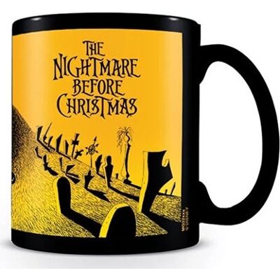 Pyramid International Nightmare Before Christmas Wärmeschwankende Tasse - Friedhofsszene Pyramid International Nightmare Before Christmas Wärmeschwankende Tasse - Friedhofsszene