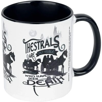 Harry Potter Muki - Musta Keramiikka 350ml - Thestrals Harry Potter Muki - Musta Keramiikka 350ml - Thestrals