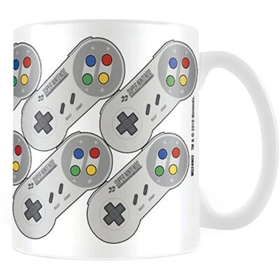Tasse Nintendo MG24902 Manette SNES - Céramique, 320ml - Publicité Tasse Nintendo MG24902 Manette SNES - Céramique, 320ml - Publicité