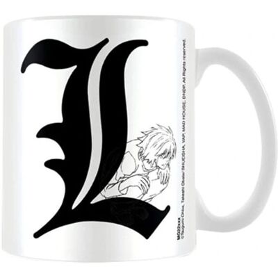 Death Note L Mugg - Keramikk - 0,315L - Offisiell Death Note L Mugg - Keramikk - 0,315L - Offisiell