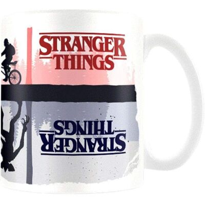 Mug Stranger Things Upside Down - Effet thermique - 315ml - Publicité Mug Stranger Things Upside Down - Effet thermique - 315ml - Publicité