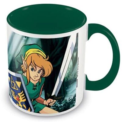 PYRAMID La tasse The Legend Of Zelda Vert Blanc - Tasse - Publicité PYRAMID La tasse The Legend Of Zelda Vert Blanc - Tasse - Publicité