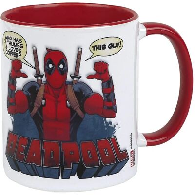 Pyramid Deadpool Coloured Inner Mug - Mug Pyramid Deadpool Coloured Inner Mug - Mug