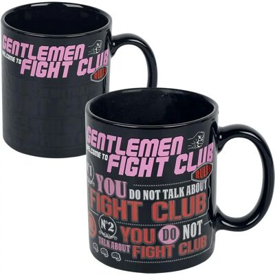Fight Club Fight Club Rules Heat Change Mug - MNS Kuppi ja mukit Fight Club Fight Club Rules Heat Change Mug - MNS Kuppi ja mukit