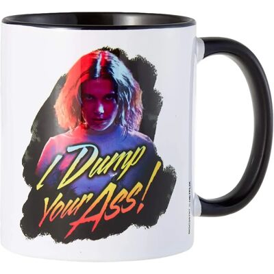 Mug en céramique noire Stranger Things - Marchandise officielle - Publicité Mug en céramique noire Stranger Things - Marchandise officielle - Publicité