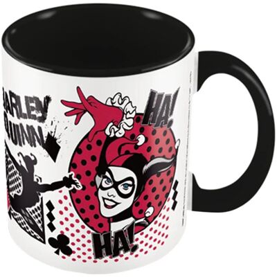 Tasse en céramique noire Harley Quinn I Am Crazy For You - Tasse - Publicité Tasse en céramique noire Harley Quinn I Am Crazy For You - Tasse - Publicité