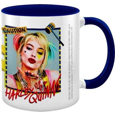 Taza Harley Quinn Warning DC Comics - Birds of Prey Taza Harley Quinn Warning DC Comics - Birds of Prey