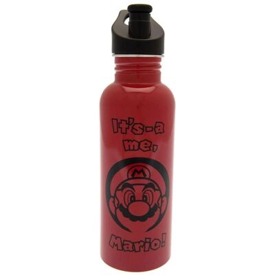 Bottiglia d'acqua rossa Nintendo Mario - Bottiglia d'acqua Bottiglia d'acqua rossa Nintendo Mario - Bottiglia d'acqua