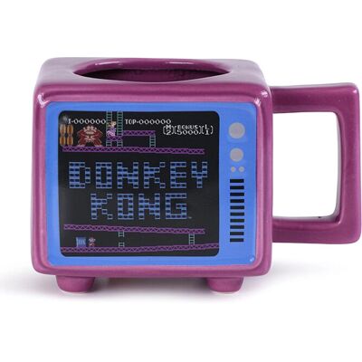 Mug TV Rétro Multicolore Donkey Kong - Mug Mug TV Rétro Multicolore Donkey Kong - Mug