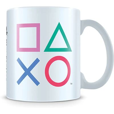 Sony PlayStation Muki - Pyramid International Suuri Keramiikka-muki - Virallisesti lisensoitu Sony PlayStation Muki - Pyramid International Suuri Keramiikka-muki - Virallisesti lisensoitu