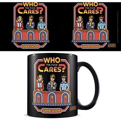 Pyramid International Steven Rhodes (Who Care) M Keramik Kaffee Tasse - Kaffeetasse Pyramid International Steven Rhodes (Who Care) M Keramik Kaffee Tasse - Kaffeetasse