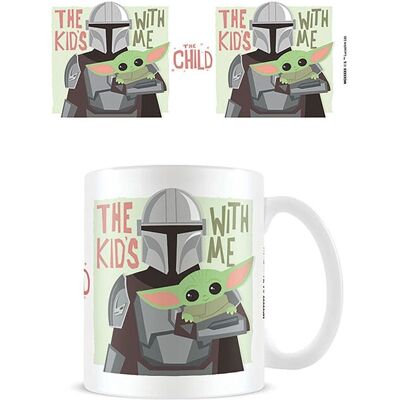 Pyramid International Star Wars The Mandalorian Becher - Weiß - 11oz Pyramid International Star Wars The Mandalorian Becher - Weiß - 11oz