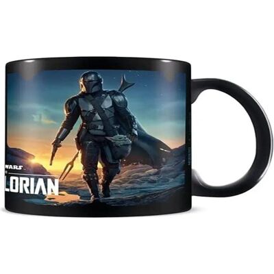 Star Wars The Mandalorian Nightfall Mug - Mug - 315ml - Ceramic - Official Star Wars The Mandalorian Nightfall Mug - Mug - 315ml - Ceramic - Official