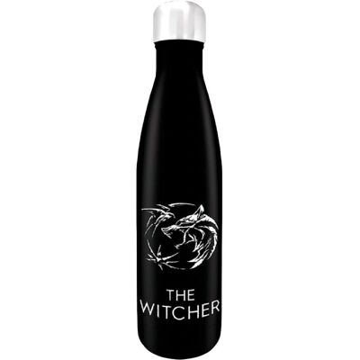 The Witcher Czarna Metalowa Butelka - 540ml The Witcher Czarna Metalowa Butelka - 540ml