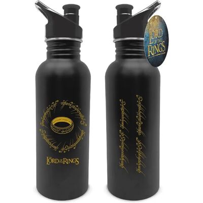 The Lord Of The Rings One Ring Metal Water Bottle - 700ml The Lord Of The Rings One Ring Metal Water Bottle - 700ml