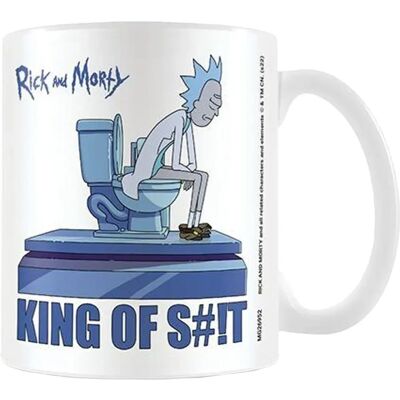 Pyramid International Rick and Morty King of Shit Becher - Großes Keramikglas Pyramid International Rick and Morty King of Shit Becher - Großes Keramikglas