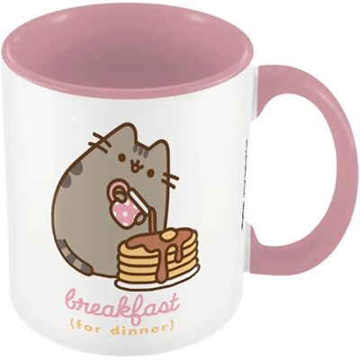 Pusheen Frühstück Pink 11oz/315ml Coloured Inner Becher - Becher Pusheen Frühstück Pink 11oz/315ml Coloured Inner Becher - Becher