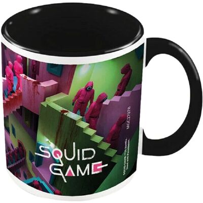 Escaliers Squid Game - Mug Pyramid - Publicité Escaliers Squid Game - Mug Pyramid - Publicité