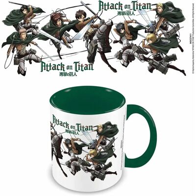 Pyramid International Attack on Titan Tasse Staffel 3 - 315ml - Charakterdesign Pyramid International Attack on Titan Tasse Staffel 3 - 315ml - Charakterdesign