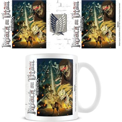 Pyramid International Attack on Titan Becher Spezialeinsatz - 315ml Pyramid International Attack on Titan Becher Spezialeinsatz - 315ml