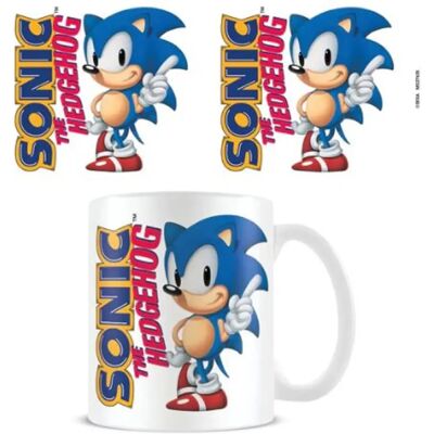 Pyramid International Sonic The Hedgehog Becher Klassisches Gaming-Icon Pyramid International Sonic The Hedgehog Becher Klassisches Gaming-Icon