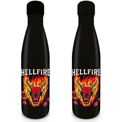 Pyramid Stranger Things Hellfire Club Metaalfles Pyramid Stranger Things Hellfire Club Metaalfles