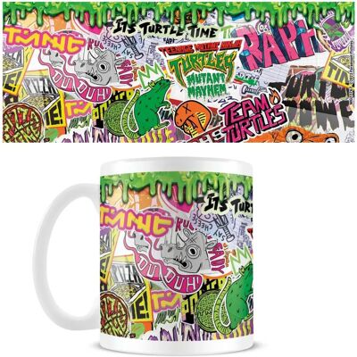 Pyramid International Ninja Turtles Mug Mutant Mayhem Graffiti - Mug Pyramid International Ninja Turtles Mug Mutant Mayhem Graffiti - Mug