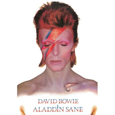 Close Up David Bowie Aladdin Sane poster - poster Close Up David Bowie Aladdin Sane poster - poster