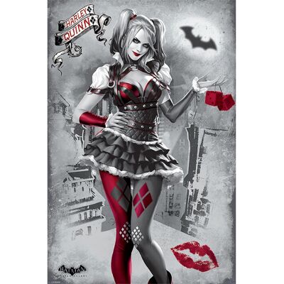 Harley Quinn Batman Arkham Knight Poster - 61x91.5 cm - Unisex - Multicolor Harley Quinn Batman Arkham Knight Poster - 61x91.5 cm - Unisex - Multicolor