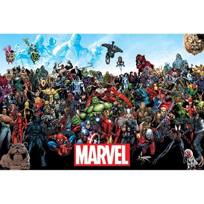 Pyramid Marvel Comics Universe Maxi Poster - Poster Pyramid Marvel Comics Universe Maxi Poster - Poster