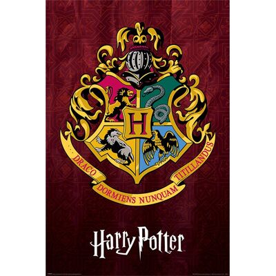 Pyramid International PP34341 poster - Harry Potter Hogwarts Crest - 4-pack Pyramid International PP34341 poster - Harry Potter Hogwarts Crest - 4-pack