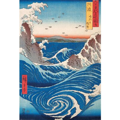 Pyramid Hiroshige Naruto Whirlpool Poster - Poster Pyramid Hiroshige Naruto Whirlpool Poster - Poster